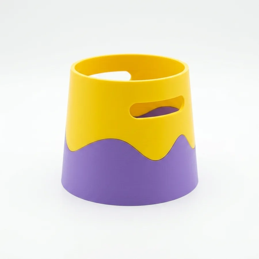 Wave Bowl — Two-Tone